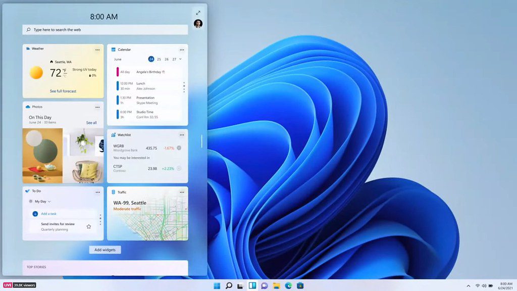 Windows 11 Screen